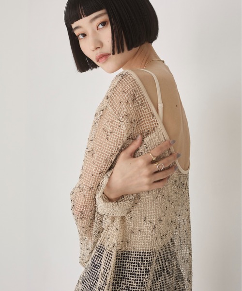 ANGIE ワンピース メッシュ シアー : ZOZOTOWN Yahoo!店 - 通販