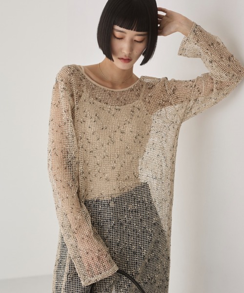 ANGIE ワンピース メッシュ シアー : ZOZOTOWN Yahoo!店 - 通販