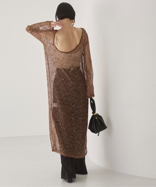 ANGIE ワンピース メッシュ シアー ワンピース : ZOZOTOWN Yahoo!店