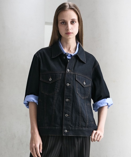 【CLEL】ライトオンス デニムトラッカー半袖シャツ　インディゴブルー CLEL（クレイル） シャツ 半袖 「CLEL」Light Oz Denim Trucker Short