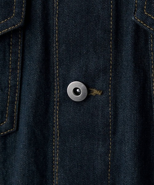 CLEL（クレイル） シャツ 半袖 「CLEL」Light Oz Denim Trucker Short