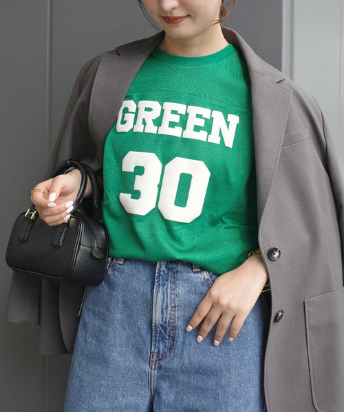 tシャツ VOTE MAKE NEW CLOTHES FOOTBALL T SHIRT 25SSVMVC-005CS レディース