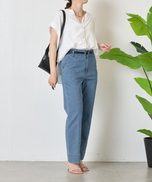 jena espace merveilleux センターシームデニムパンツ Jena espace merveilleux ジーンズ デニム デニムパンツ 「累計