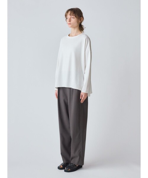 パンツ MIDIUMI MidiUmi パンツ スラックスワイドパンツ レディース : ZOZOTOWN