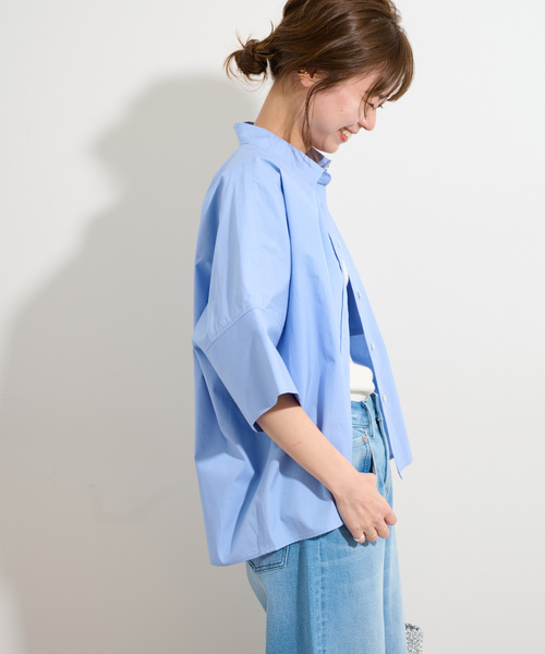 ブラウス シャツ 「追加」コットンブロードボクシーシャツ レディース JOURNAL STANDARD relume ブラウス シャツ 「追加」コットン