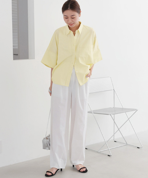 ブラウス シャツ 「追加」コットンブロードボクシーシャツ レディース JOURNAL STANDARD relume ブラウス シャツ 「追加」コットン