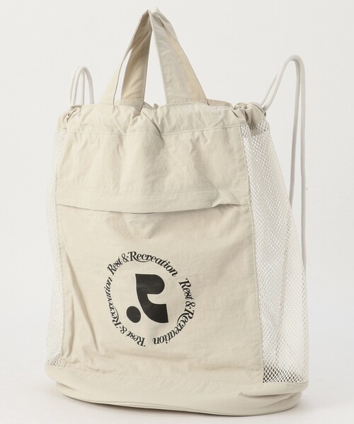 国内発送【Rest & Recreation】LOGO MESH BACKPACK バックパック 関税/送料込☆Rest&Recreation☆LOGO MESH BACKPACK (Rest