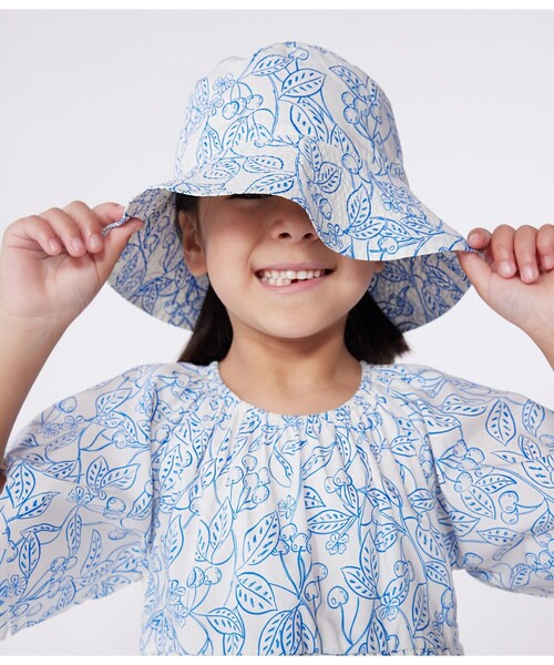 PETIT BATEAU（プチバトー） 帽子 ハット クロシェ キッズ 子供