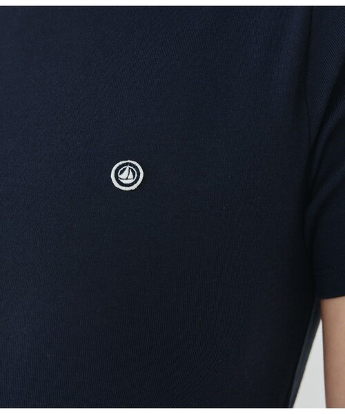 tシャツ ボートネック半袖Ｔシャツ レディースの画像