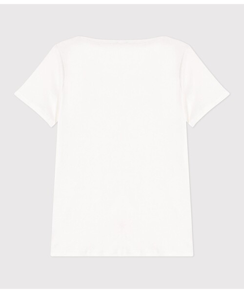 tシャツ ボートネック半袖Ｔシャツ レディースの画像