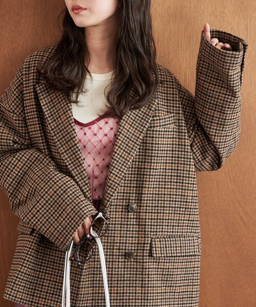 FREAK'S STORE（フリークスストア） チェスターコート フリ- ブラウン