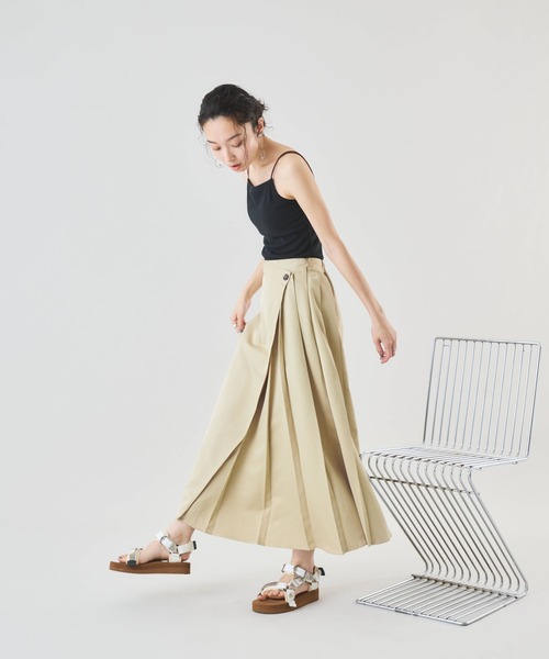 Muscat スカート アシンメトリープリーツスカート : ZOZOTOWN Yahoo!店