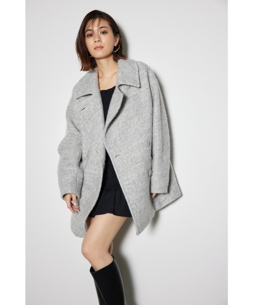 「rienda」 ピーコート SMALL ホワイト レディース_画像5