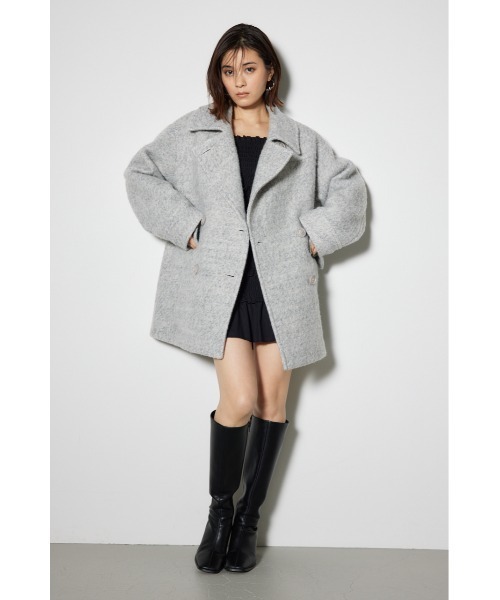 「rienda」 ピーコート SMALL ホワイト レディース_画像7