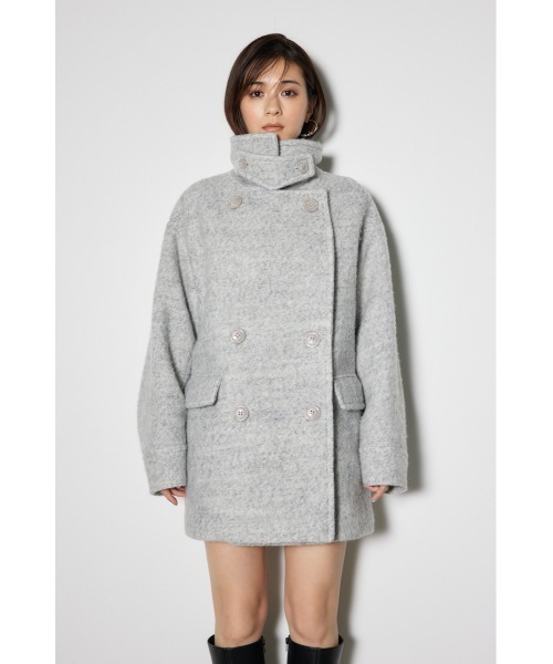 「rienda」 ピーコート SMALL ホワイト レディース_画像8