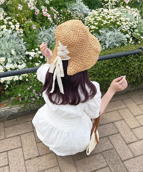 「apres jour」 半袖ワンピース X-LARGE オフホワイト レディース_画像6