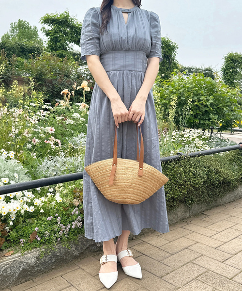 「apres jour」 半袖ワンピース X-LARGE オフホワイト レディース_画像7