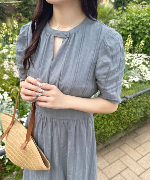 「apres jour」 半袖ワンピース X-LARGE オフホワイト レディース_画像8