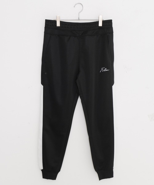FILA 「FILA」 セットアップジャージ L ブラック×グリーン