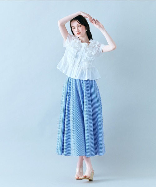 Audie a Muses（オーディア ミューズ） スカート 夏 バイヤス使い