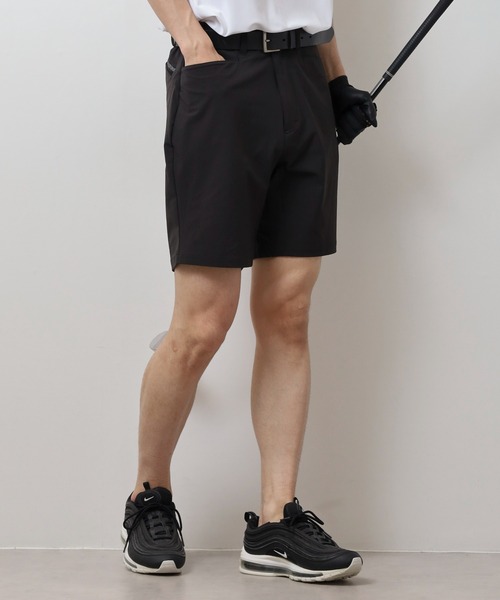 プーマゴルフ【M】4WAYストレッチショートパンツ（黒） プーマ PUMA ゴルフ PF4WAYストレッチショートパンツ （PUMA
