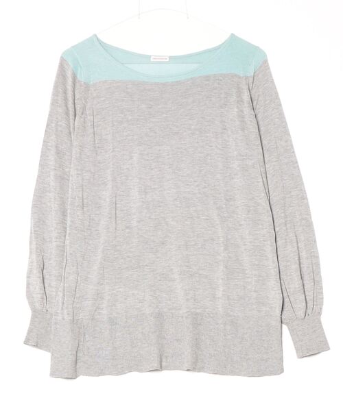 DRESSTERIOR⭐︎グレーのスエットプルオーバー⭐︎サイズ3 DRESSTERIOR 「DRESSTERIOR」 長袖カットソー - グレー