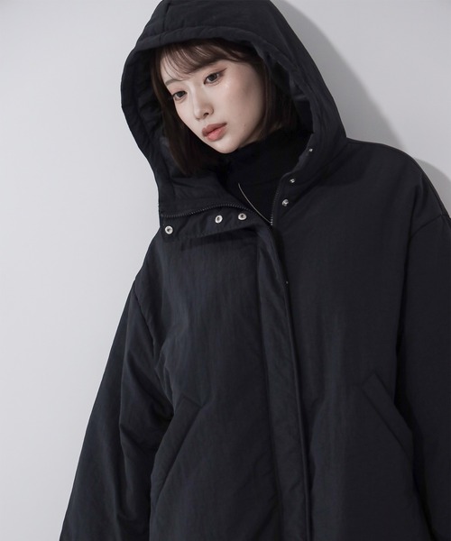 me+em select（ミームセレクト） ダウンコート ダウンジャケット 「 裾