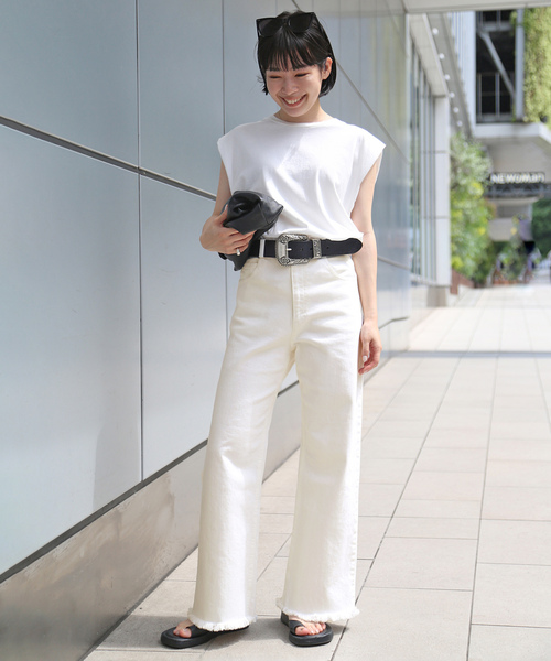 完売今期Deuxieme Classe Lee painterホワイトデニム38 完売今期Deuxieme Classe Lee painterホワイトデニム38 - メルカリ
