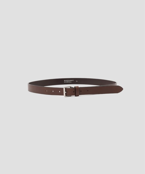 MARGARET HOWELL ベルト OILED LEATHER NARROW BELT メンズ