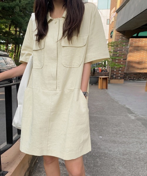 ReRe シャツワンピース シャツワンピース : ZOZOTOWN Yahoo!店 - 通販