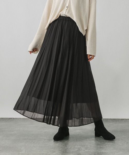 GLOBAL WORK（グローバルワーク） スカート イージーケアプリーツ