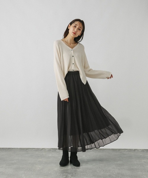 GLOBAL WORK（グローバルワーク） スカート イージーケアプリーツ