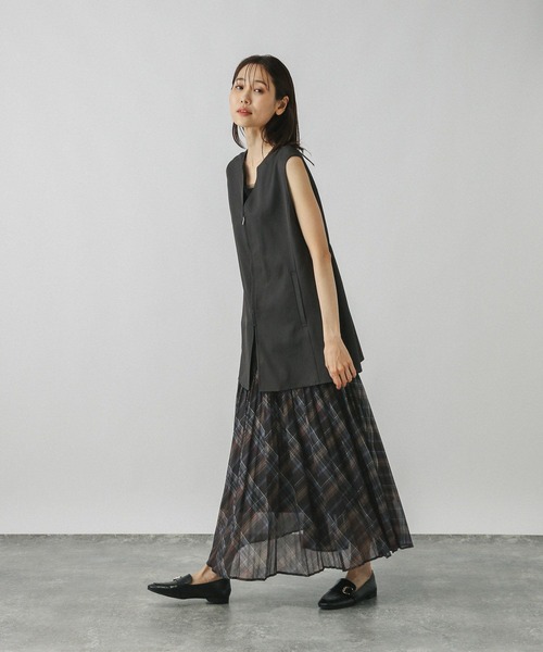 GLOBAL WORK（グローバルワーク） スカート イージーケアプリーツ