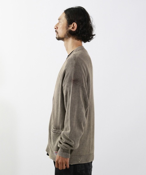 ベイフロー ロングカーディガン BAYFLOW（ベイフロー）の「ブークレロングカーディガン（カーディガン