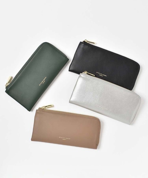 Bleu Bleuet（ブルーブルーエ） 財布 L字zip長財布 レディース