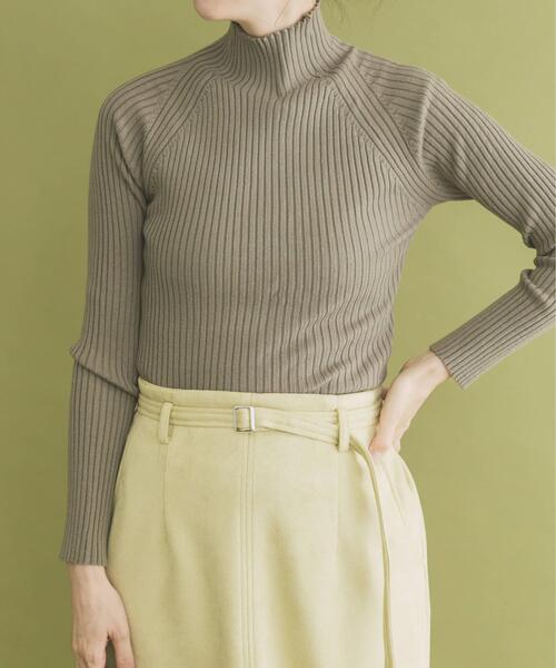 canal accessory♡ モチモチニット完売品♡ moment+ ニット セーター ハイネックモチモチニットプルオーバー
