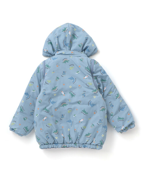 SLAP SLIP（スラップスリップ） ダウン アウター 「お揃い」バイカラー