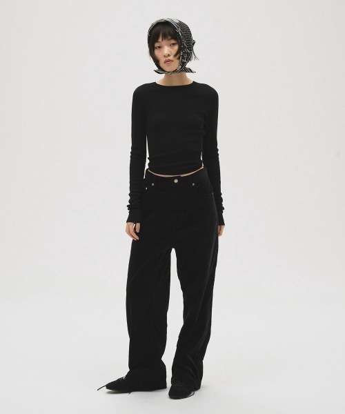 TODAYFUL パンツ Chunky Corduroy Pants レディース : ZOZOTOWN Yahoo