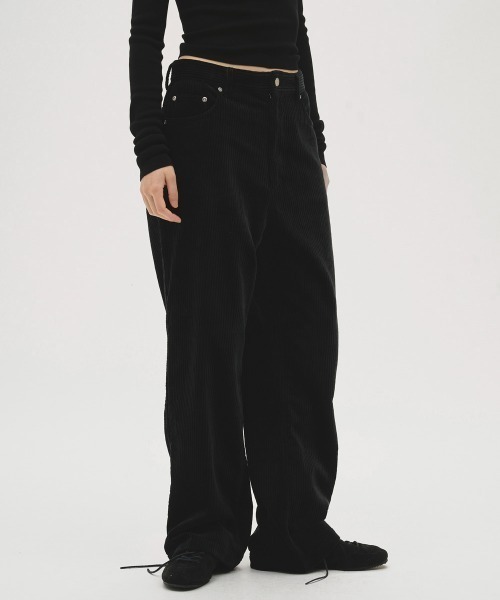 TODAYFUL パンツ Chunky Corduroy Pants レディース : ZOZOTOWN Yahoo