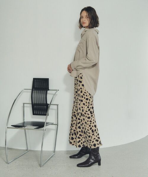 イェッカ ヴェッカ（YECCA VECCA）/アニマル柄プリントマーメイドスカート YECCA VECCA（イェッカヴェッカ） スカート アニマル柄プリント