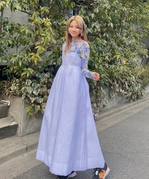 グレー ワンピース / LE CIEL BLEU LE CIEL BLEU（ルシェルブルー） キャミソールワンピース 36 グレー