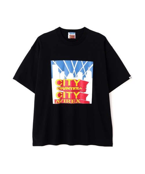 CITY COUNTRY CITY（シティーカントリーシティー） tシャツ 「AVIREX