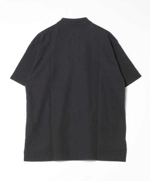 「Steven Alan」 半袖ポロシャツ M ダークグリーン メンズ_画像2