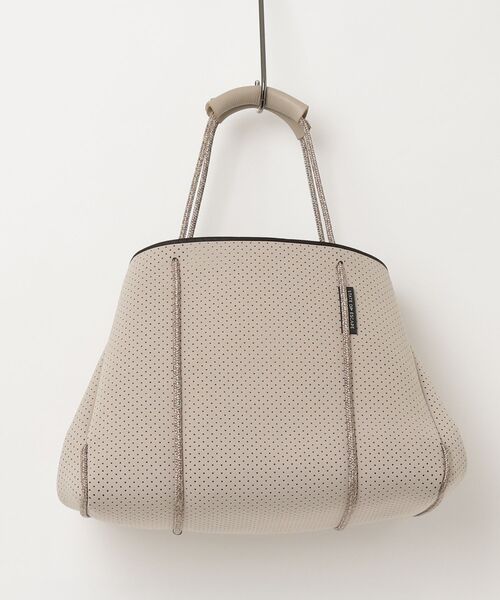 「STATE OF ESCAPE」 ワンポイントトートバッグ - ベージュ レディース_画像2