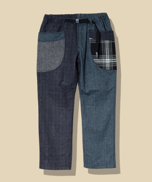 go slow caravan（ゴースローキャラバン） パンツ WOOL LIKE FABLIC 脇