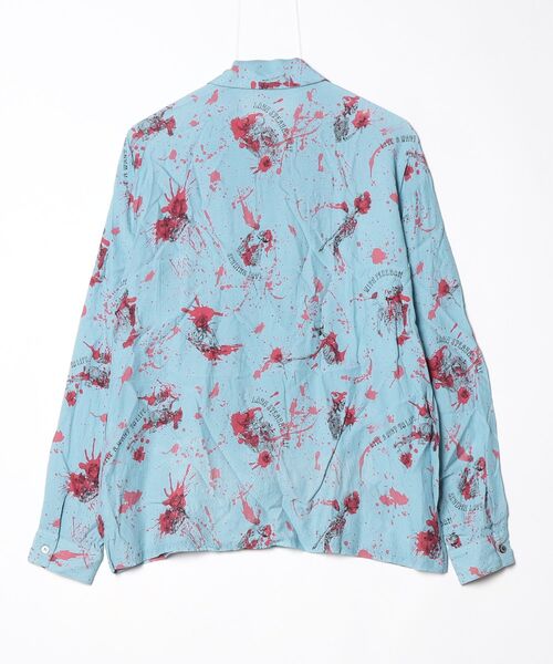 「Iroquois」 長袖シャツ 1 ブルー系その他 メンズ_画像2