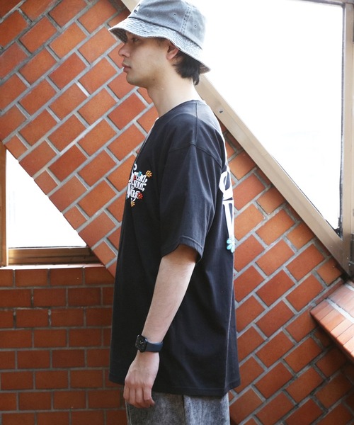 「8(eight)」 半袖Tシャツ MEDIUM ブルー メンズ_画像2