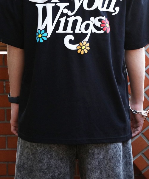「8(eight)」 半袖Tシャツ MEDIUM ブルー メンズ_画像4