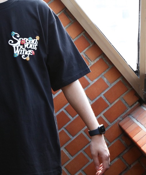「8(eight)」 半袖Tシャツ MEDIUM ブルー メンズ_画像8