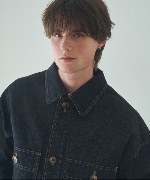 Elanque デニムジャケット gジャン roll-up denim jacket / ロール